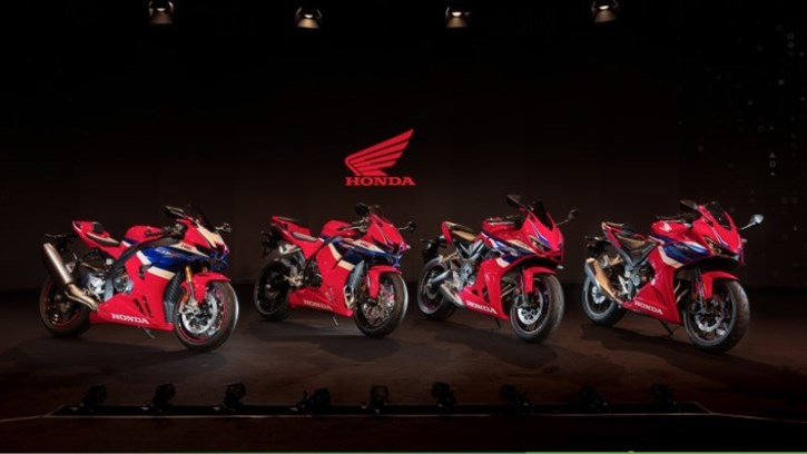 Honda CBR models range MY24